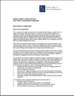 RCGP Leadership Programme details
